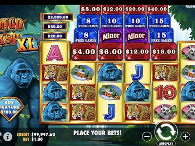 Congo Cash Xl — автомат Play'n GO в казино Драгон Мани
